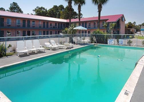 Rodeway Inn Surfside Beach Faciliteiten foto
